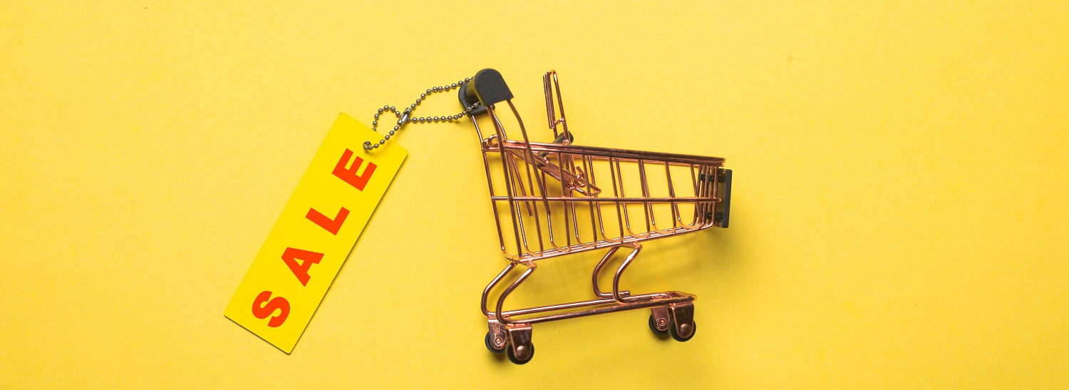 Imagem de um carrinho de compras